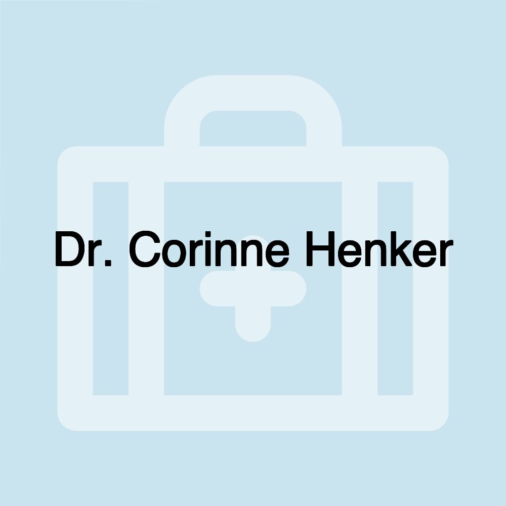 Dr. Corinne Henker