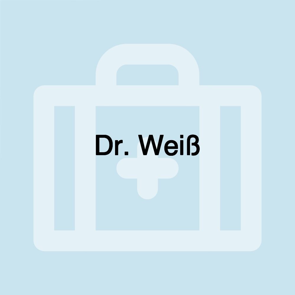 Dr. Weiß