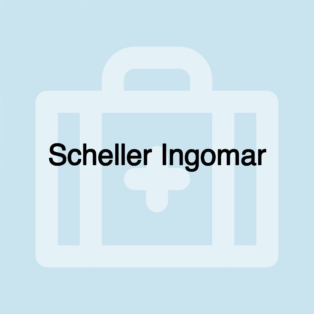 Scheller Ingomar