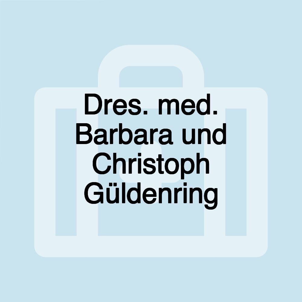 Dres. med. Barbara und Christoph Güldenring