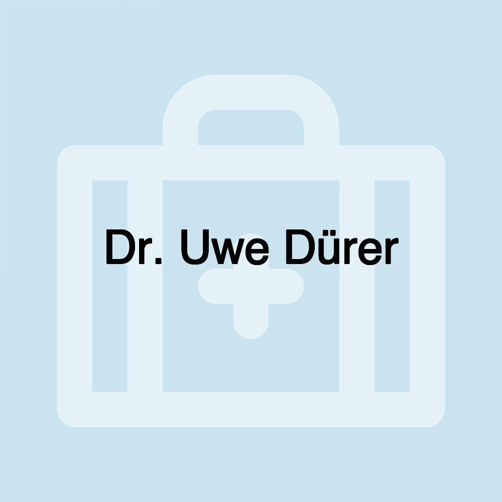 Dr. Uwe Dürer