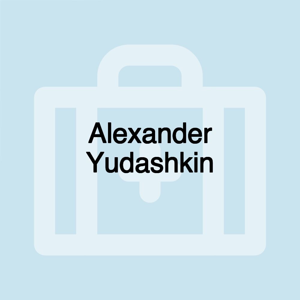 Alexander Yudashkin