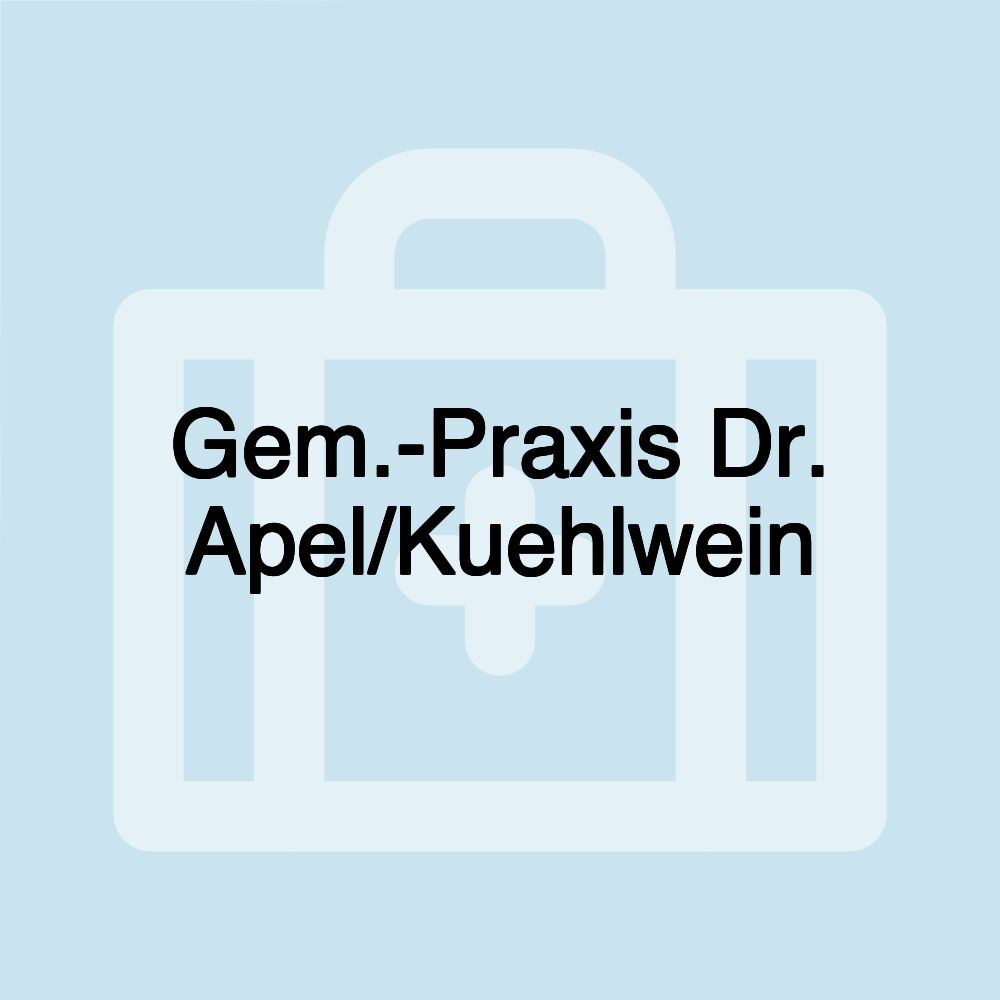 Gem.-Praxis Dr. Apel/Kuehlwein