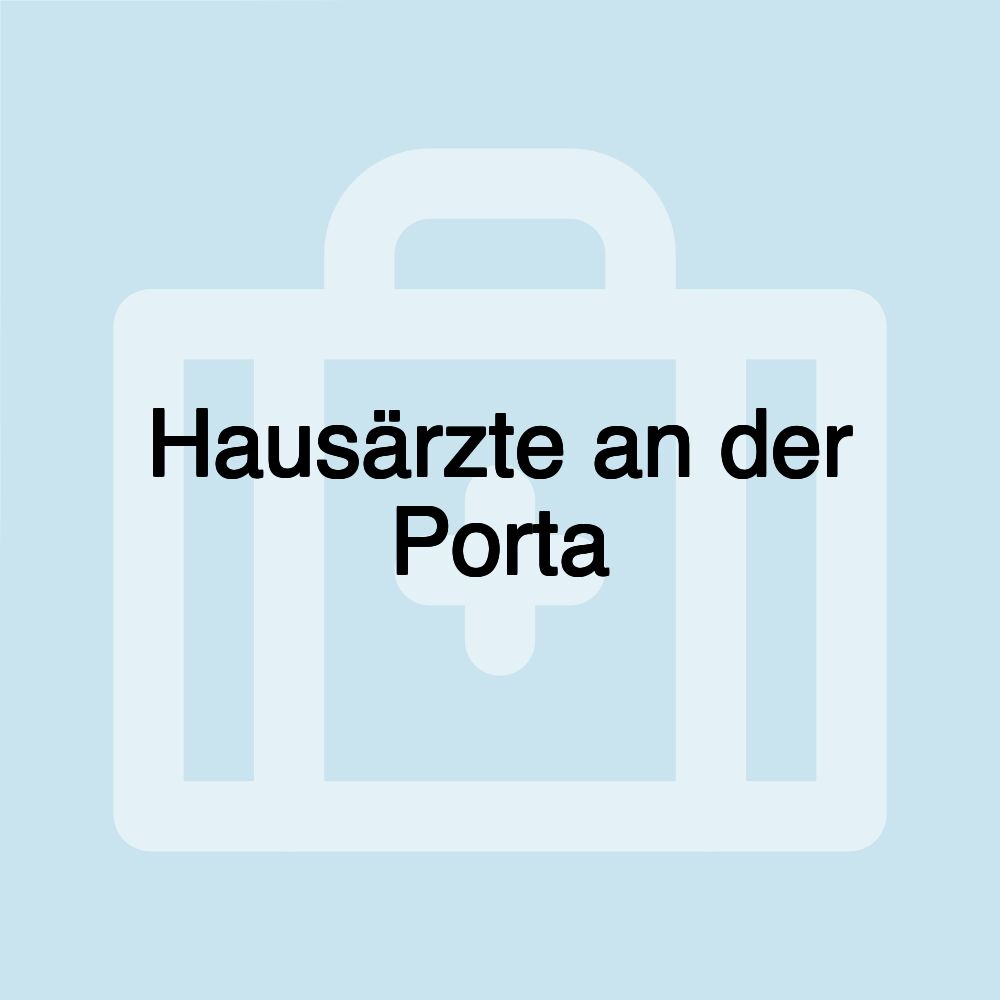 Hausärzte an der Porta