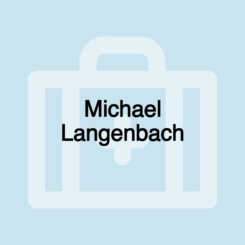 Michael Langenbach