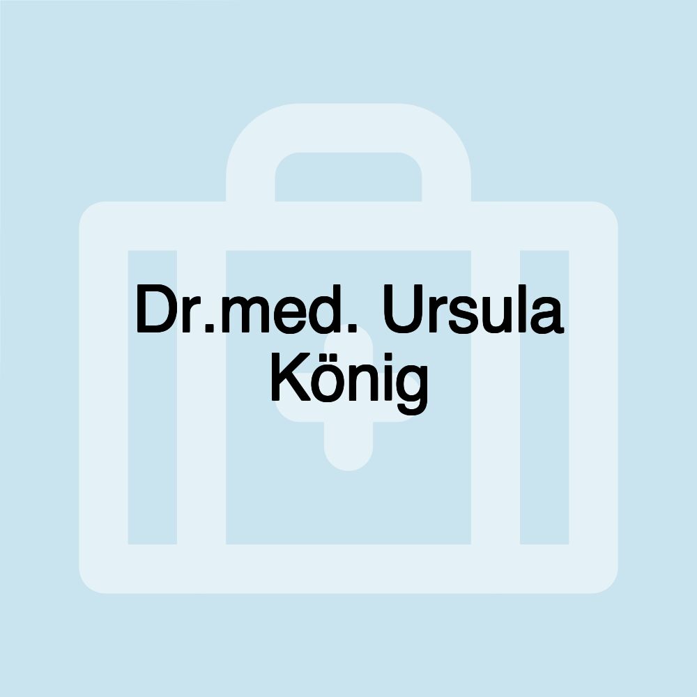 Dr.med. Ursula König