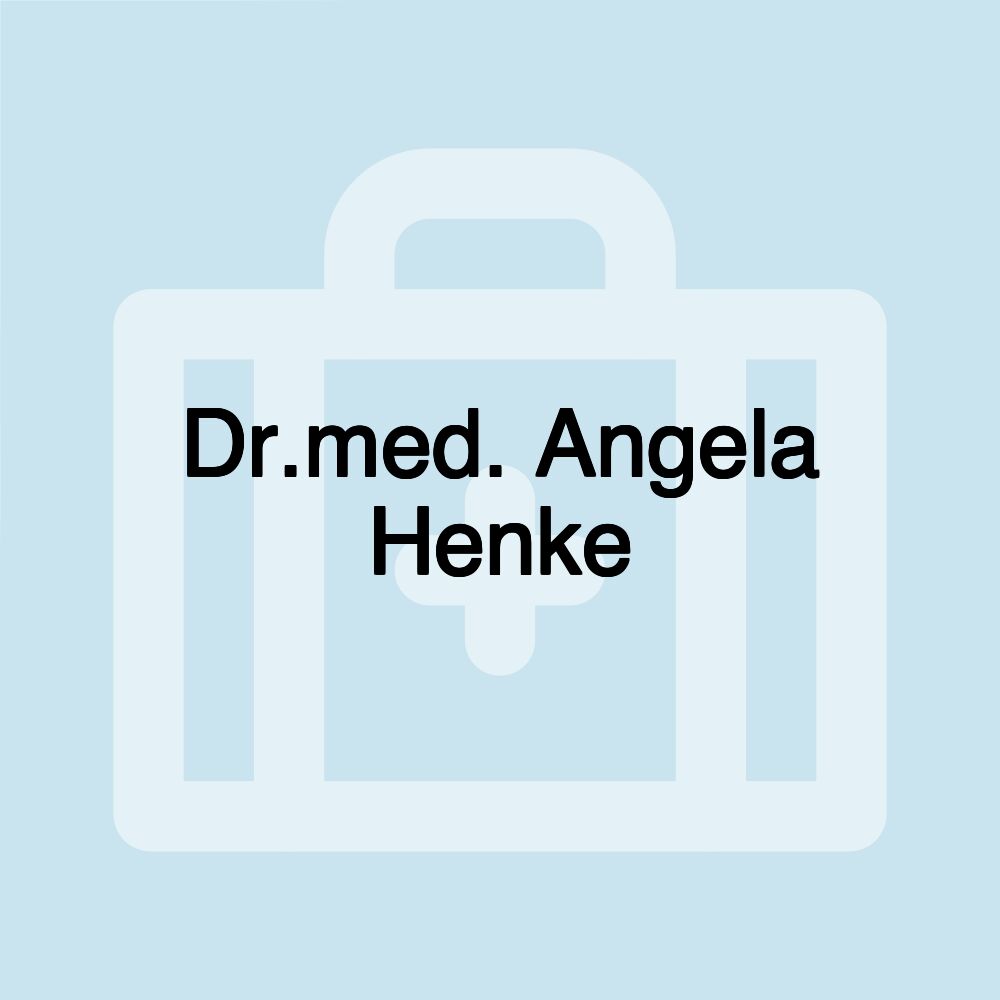 Dr.med. Angela Henke