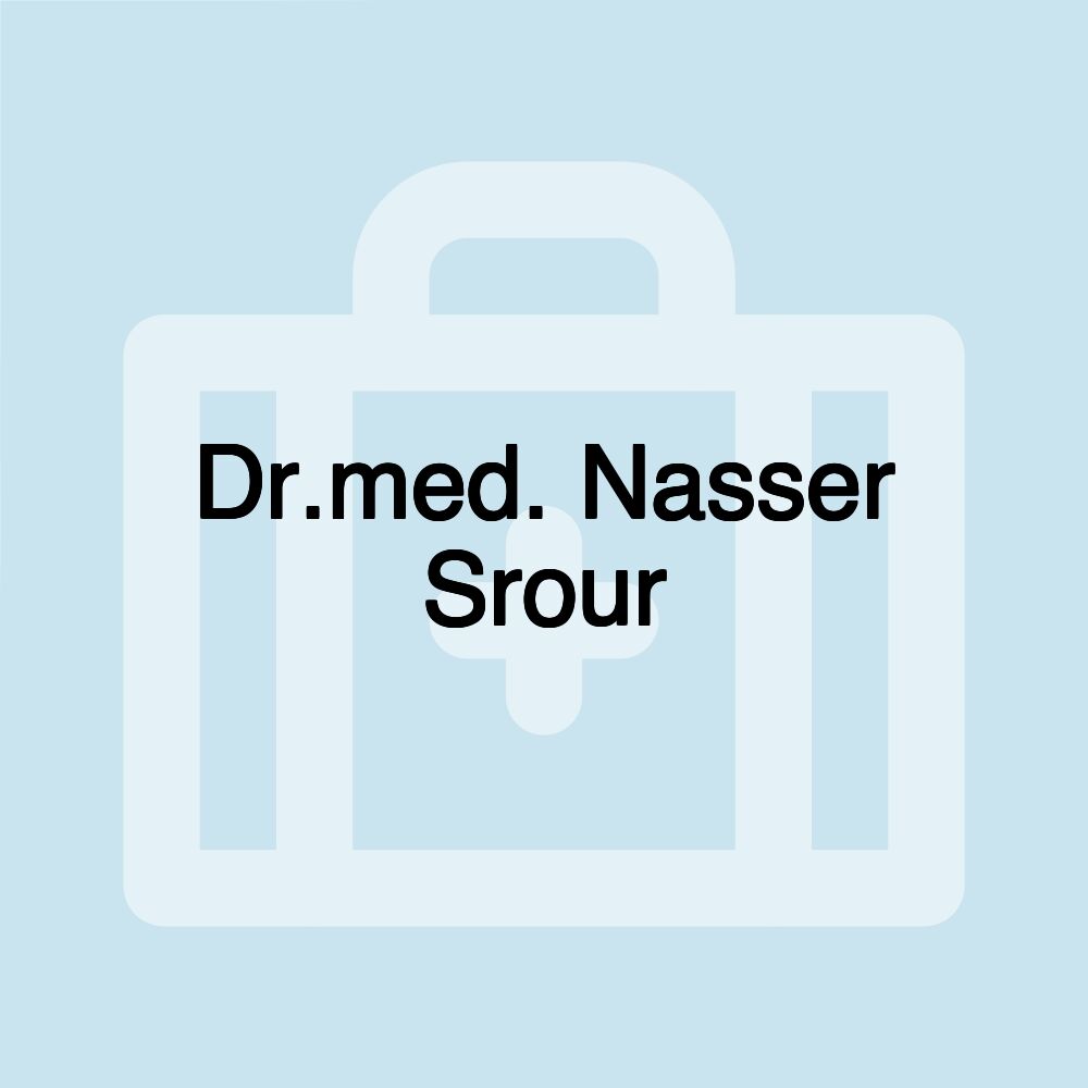 Dr.med. Nasser Srour