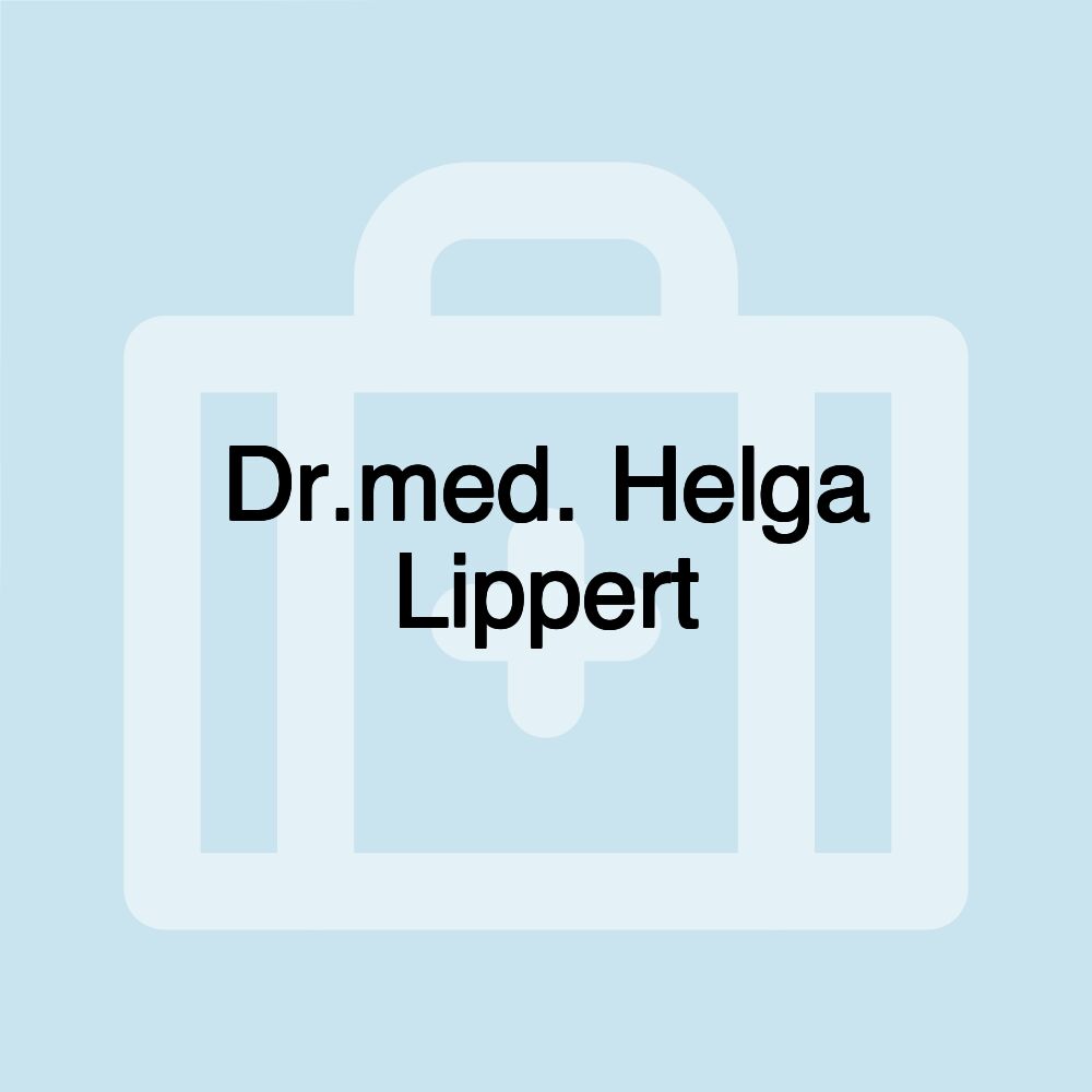 Dr.med. Helga Lippert