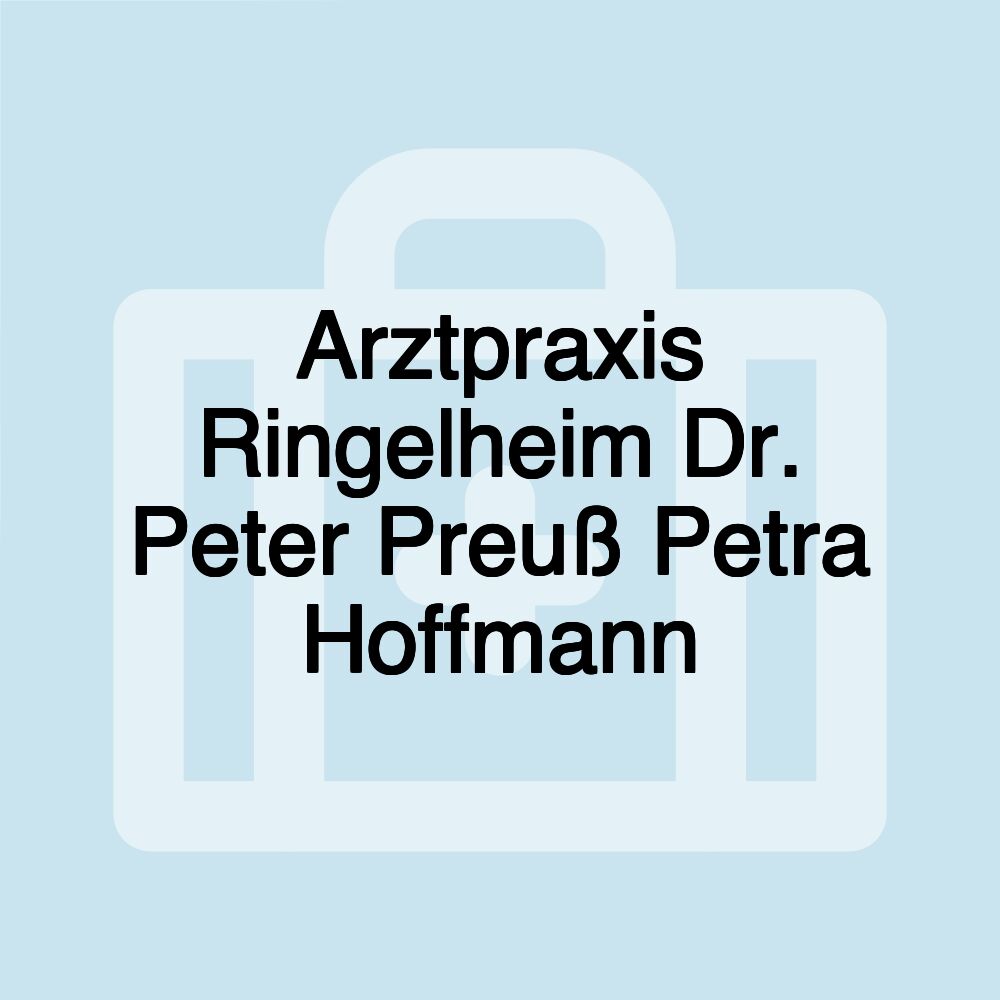 Arztpraxis Ringelheim Dr. Peter Preuß Petra Hoffmann