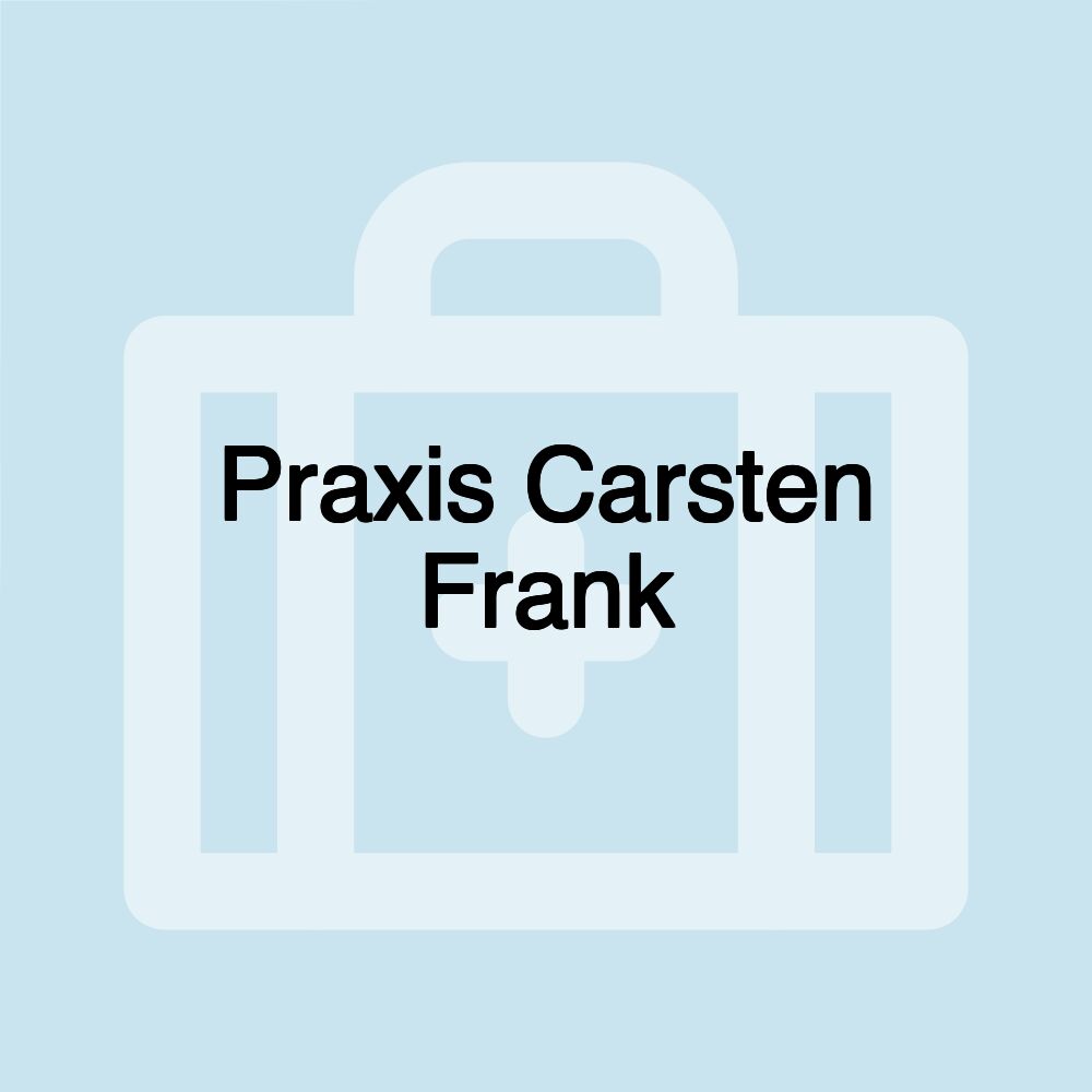 Praxis Carsten Frank