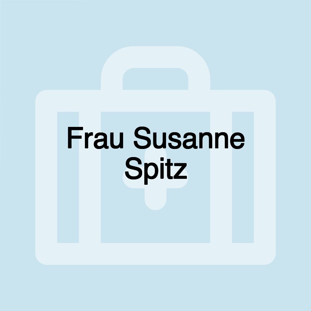 Frau Susanne Spitz