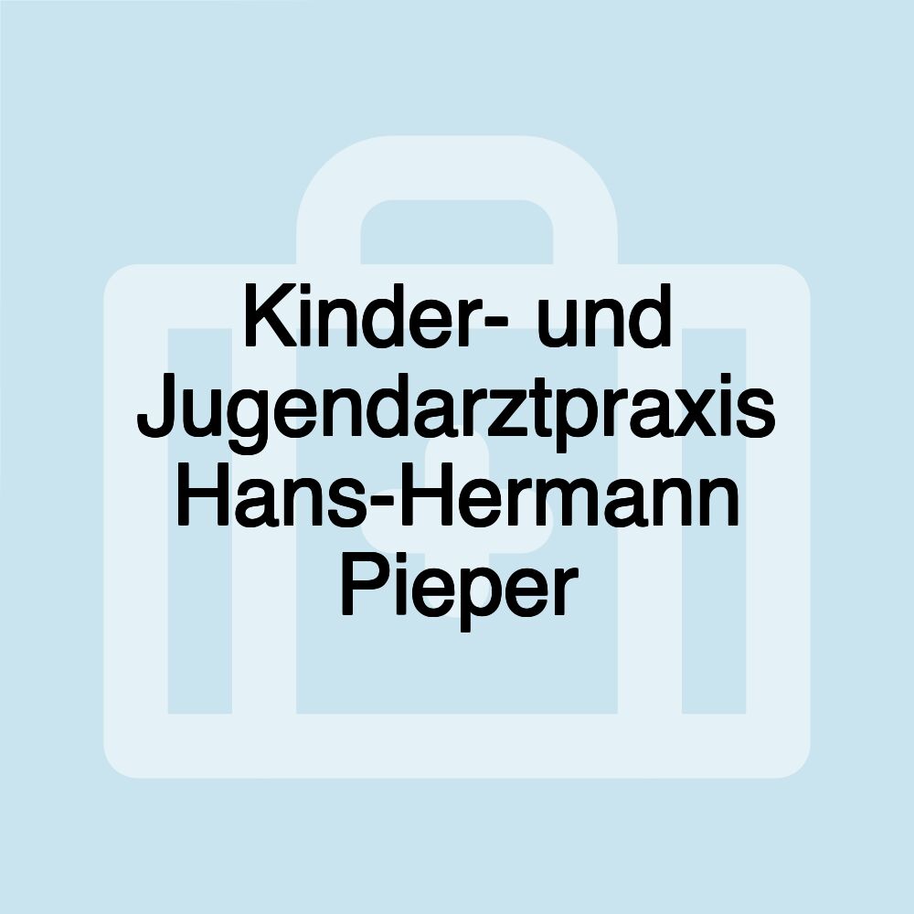 Kinder- und Jugendarztpraxis Hans-Hermann Pieper