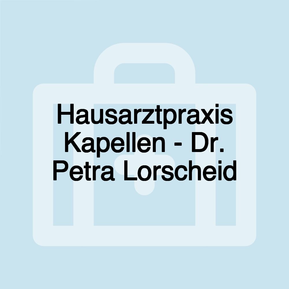 Hausarztpraxis Kapellen - Dr. Petra Lorscheid