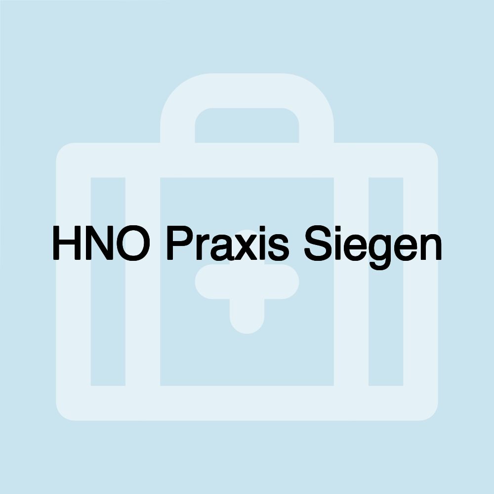 HNO Praxis Siegen