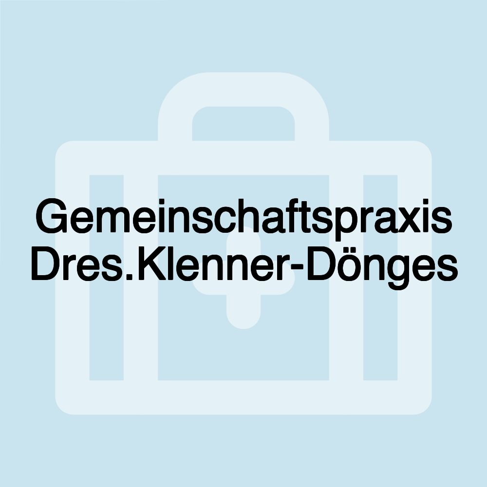 Gemeinschaftspraxis Dres.Klenner-Dönges