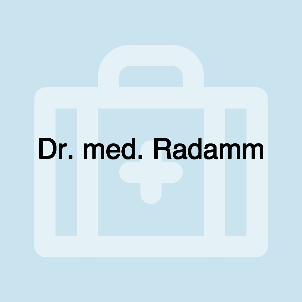 Dr. med. Radamm