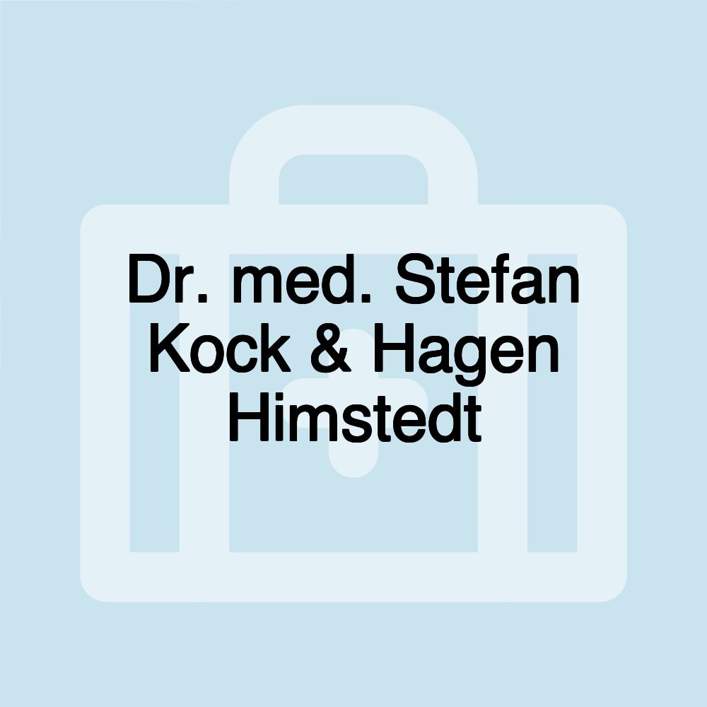 Dr. med. Stefan Kock & Hagen Himstedt