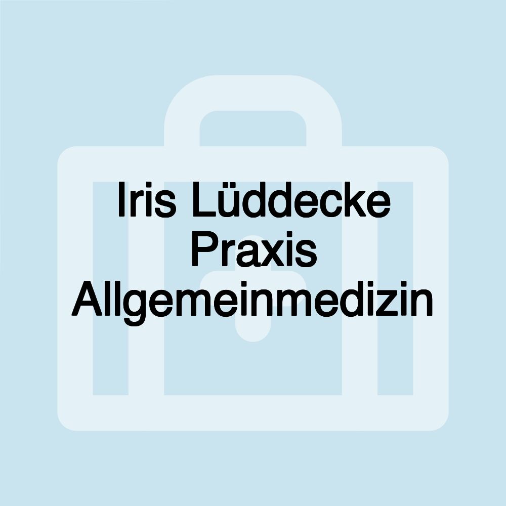 Iris Lüddecke Praxis Allgemeinmedizin