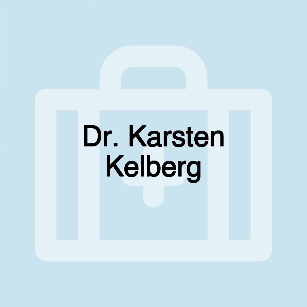 Dr. Karsten Kelberg