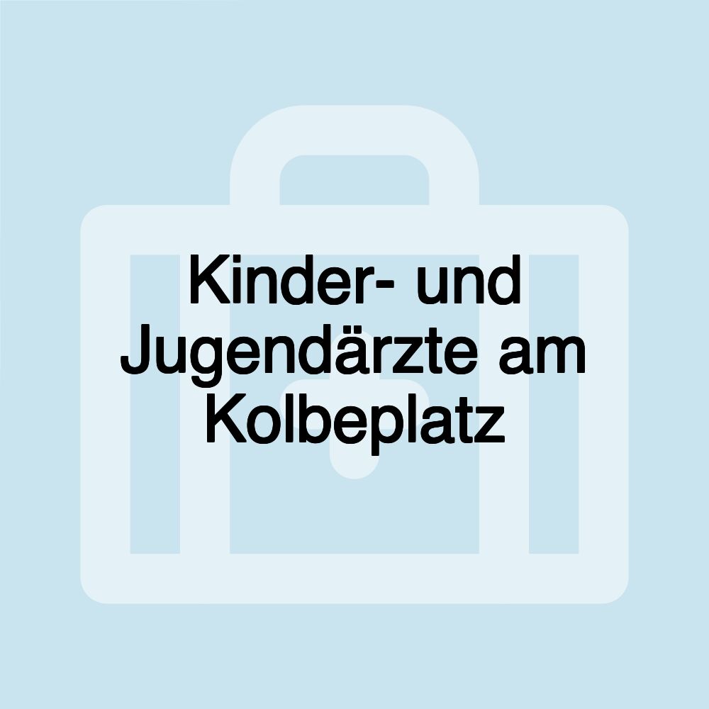 Kinder- und Jugendärzte am Kolbeplatz