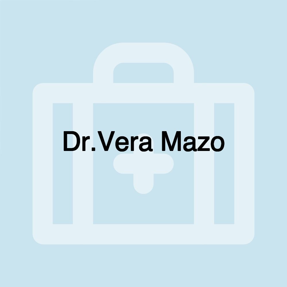 Dr.Vera Mazo