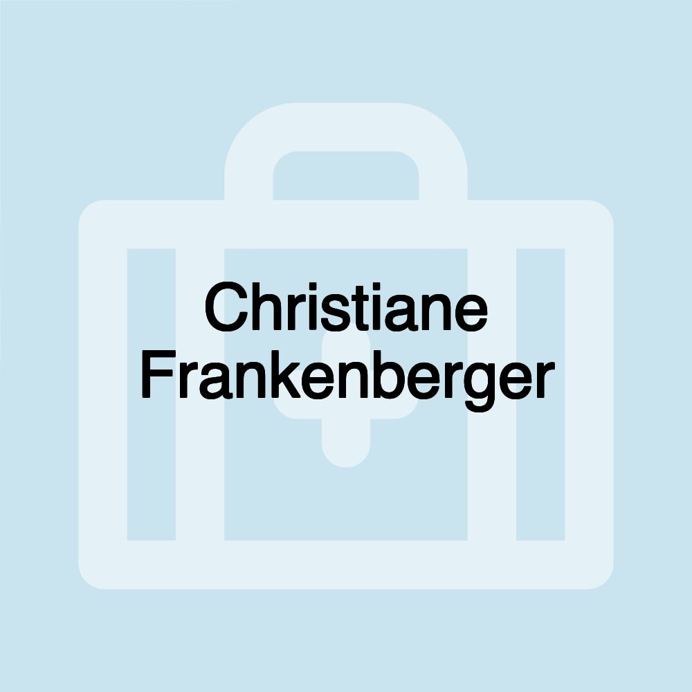 Christiane Frankenberger