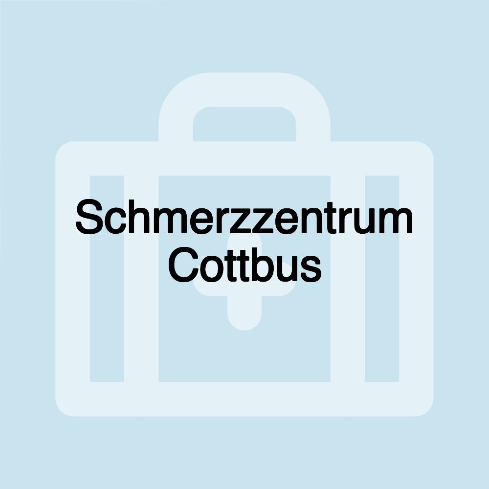 Schmerzzentrum Cottbus