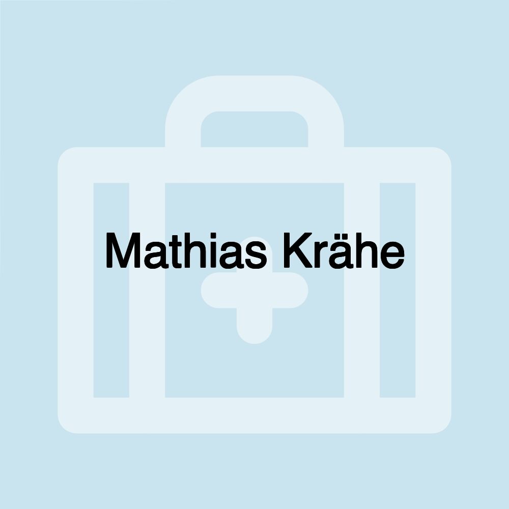 Mathias Krähe