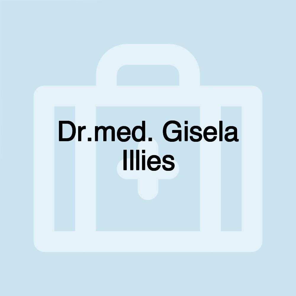 Dr.med. Gisela Illies