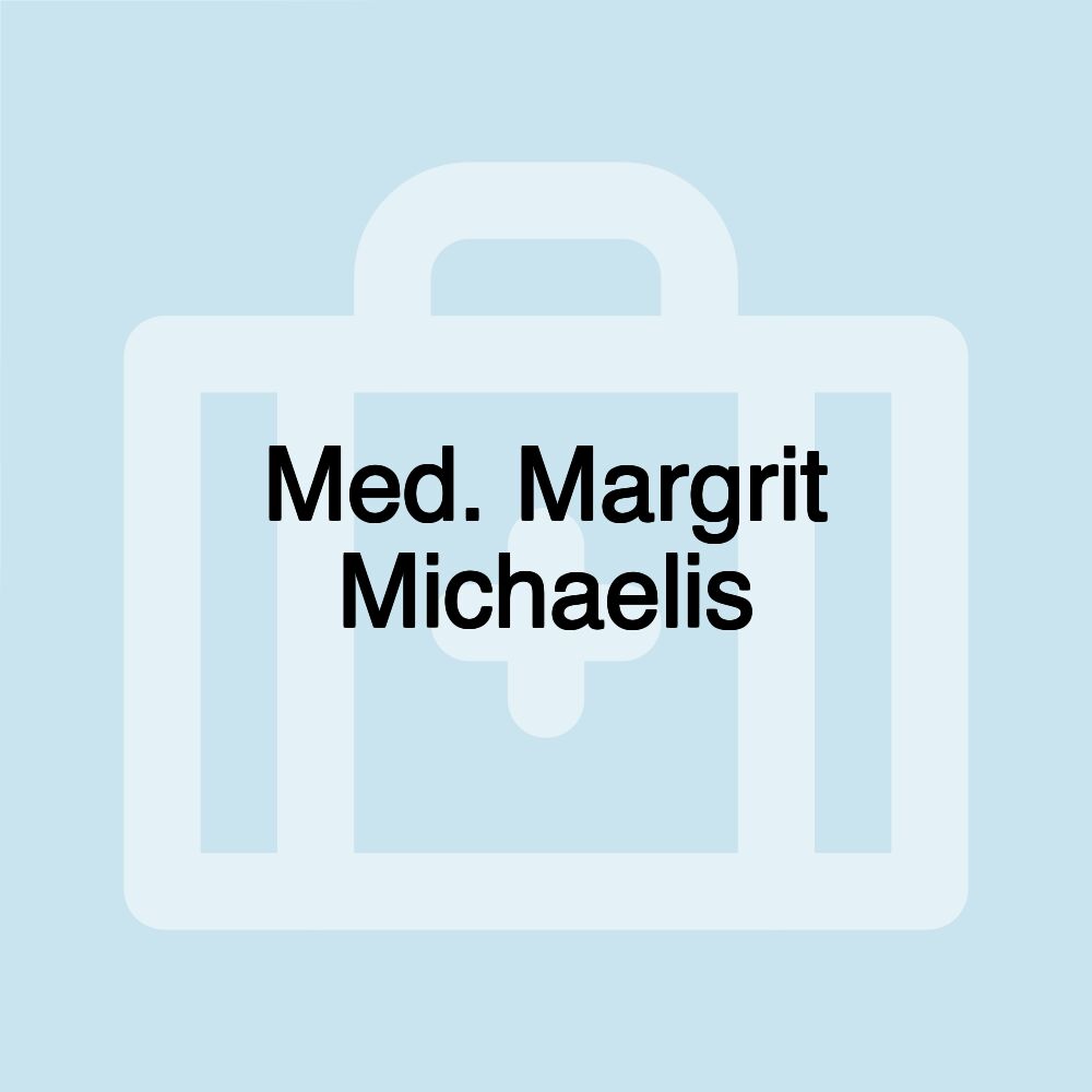 Med. Margrit Michaelis