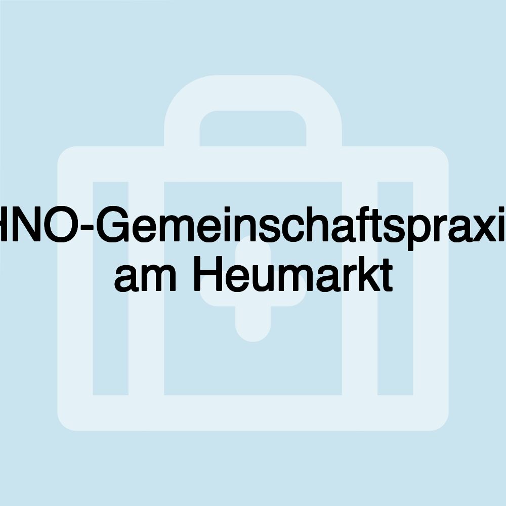 HNO-Gemeinschaftspraxis am Heumarkt