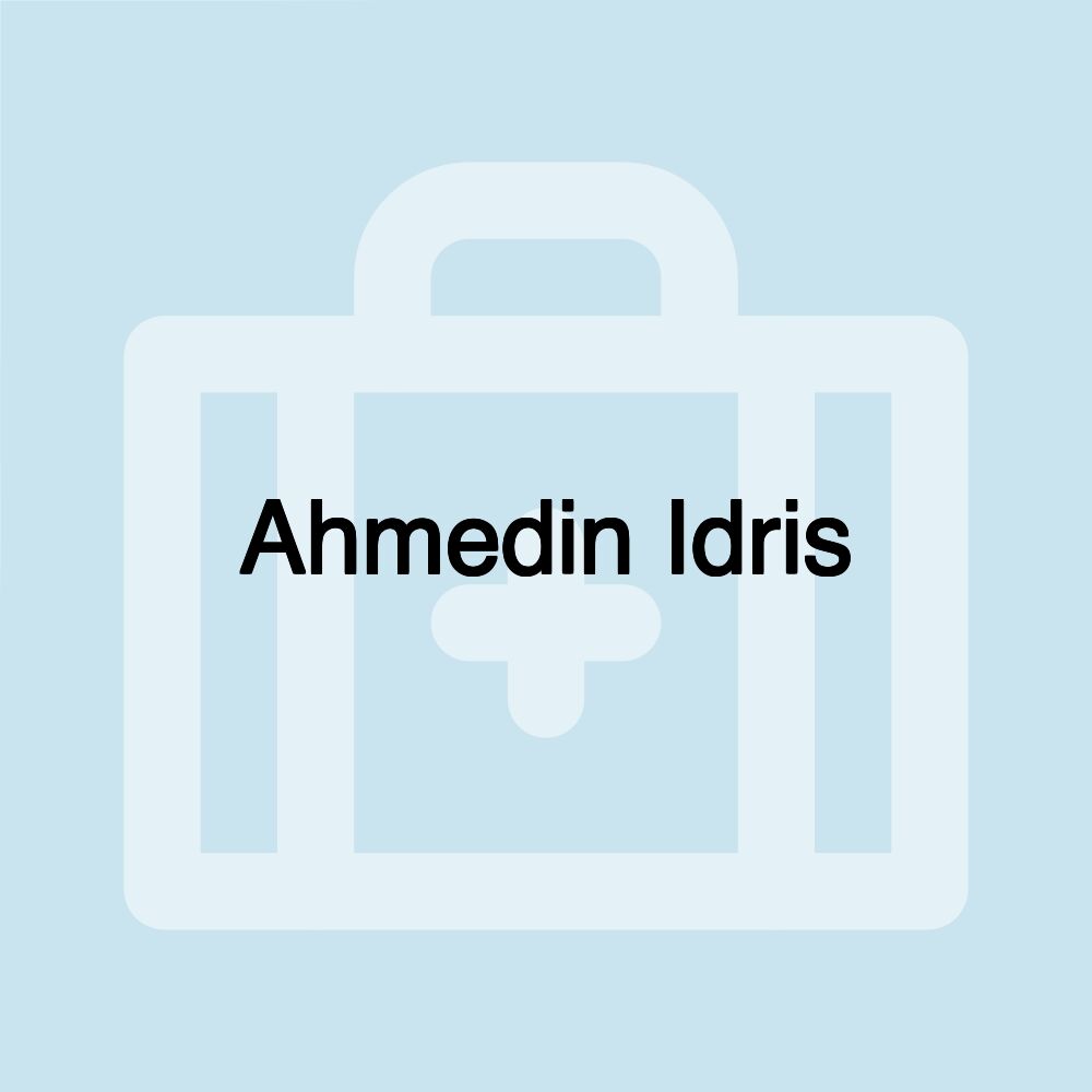 Ahmedin Idris