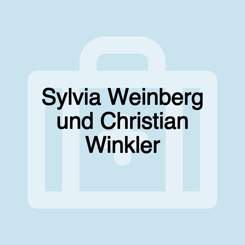 Sylvia Weinberg und Christian Winkler