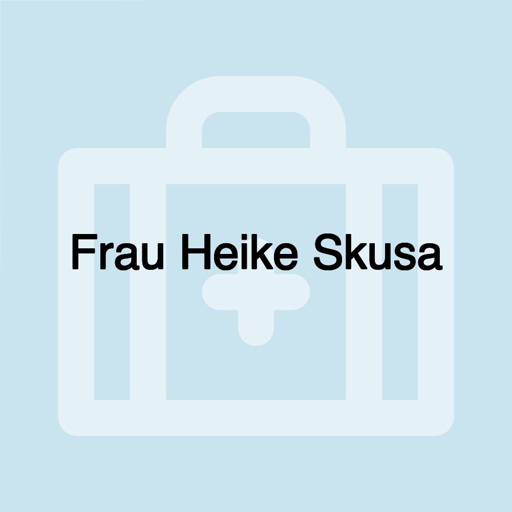 Frau Heike Skusa