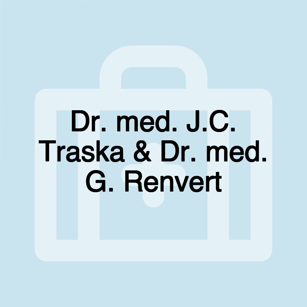 Dr. med. J.C. Traska & Dr. med. G. Renvert