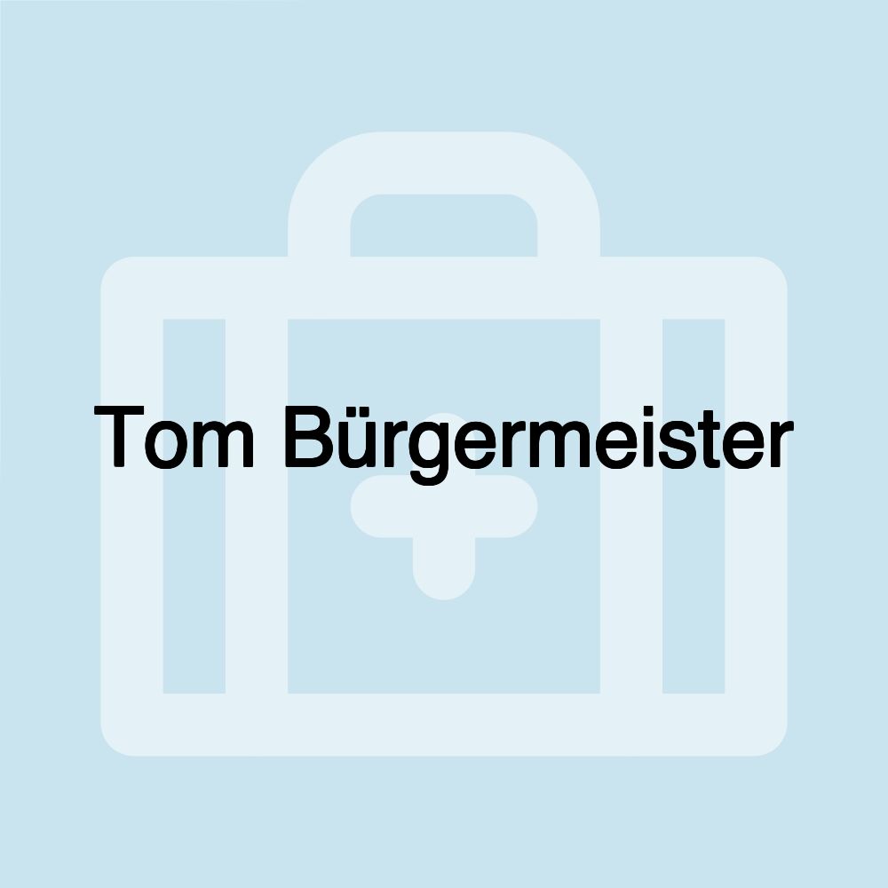 Tom Bürgermeister