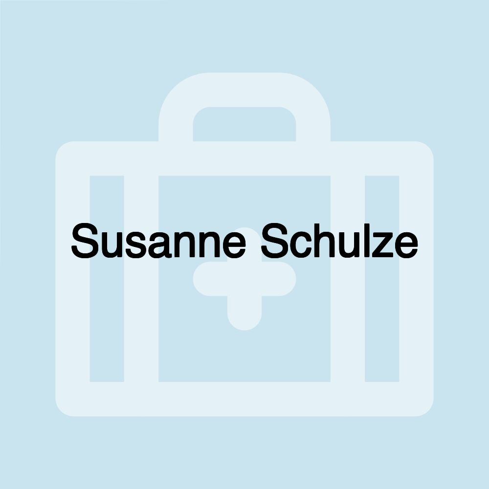 Susanne Schulze