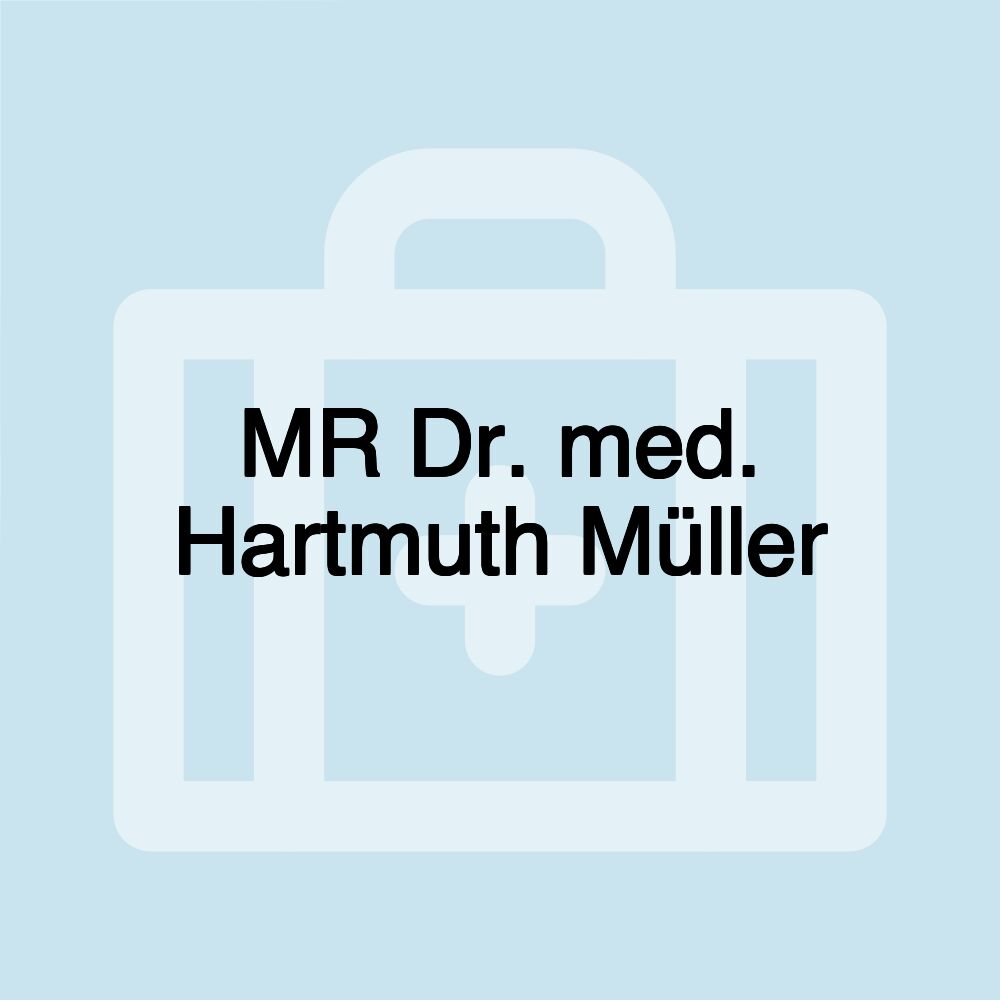 MR Dr. med. Hartmuth Müller