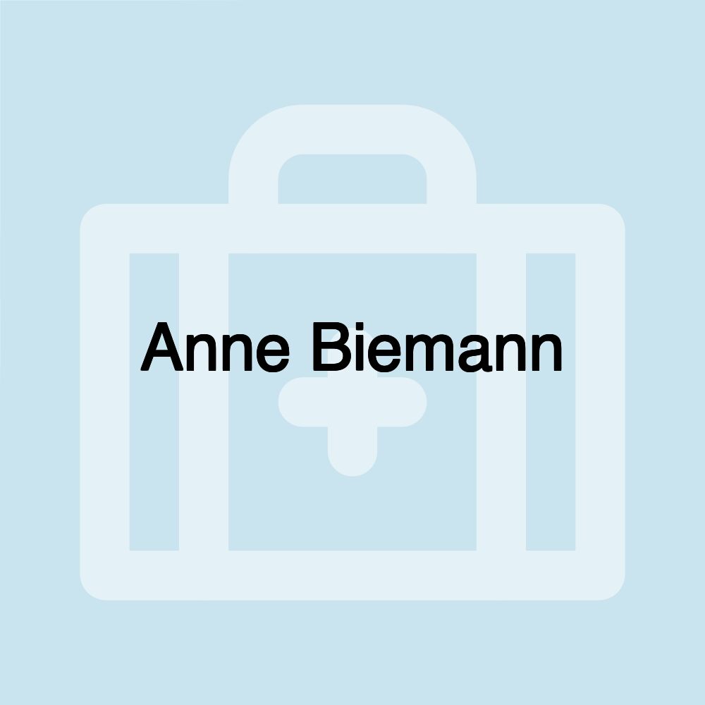 Anne Biemann