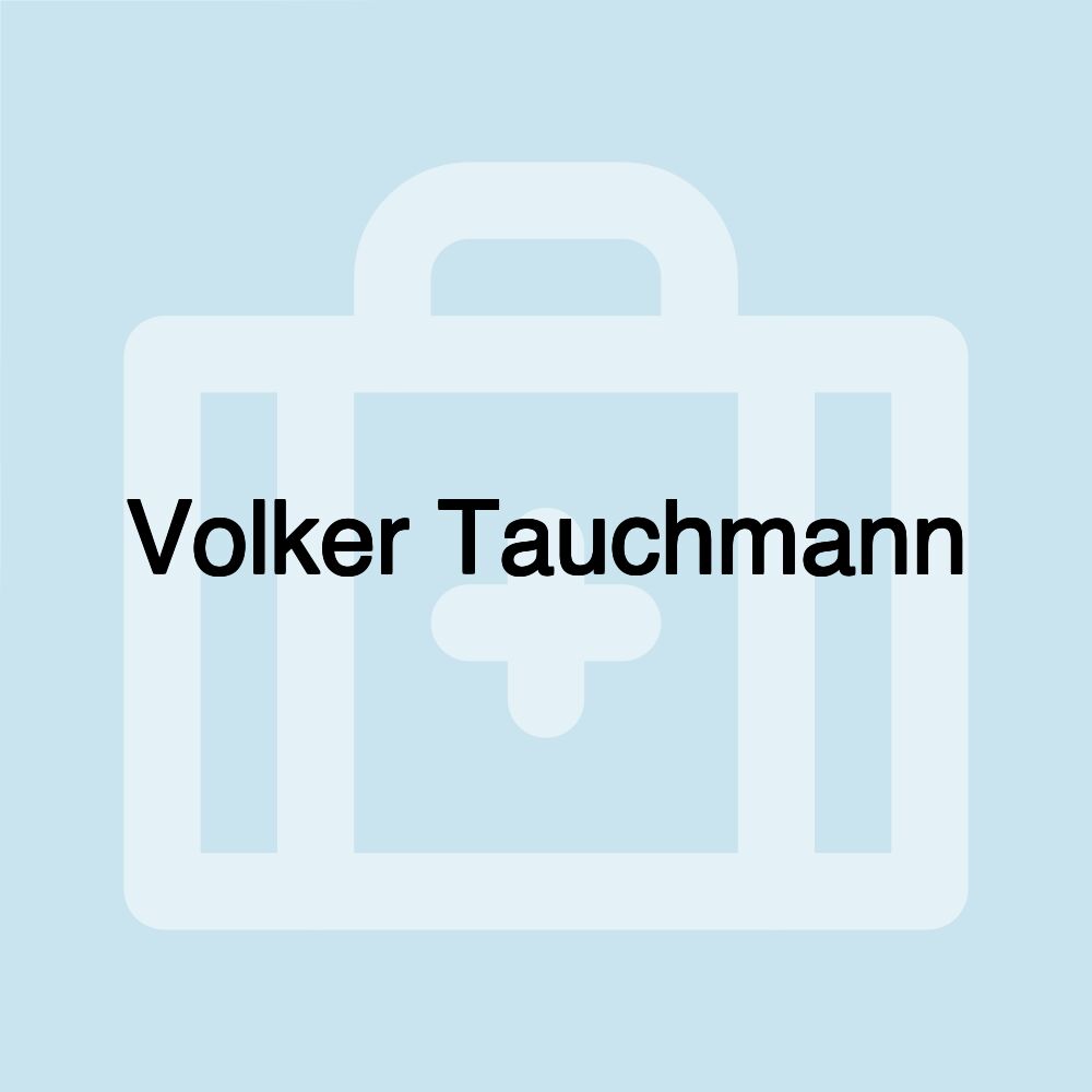 Volker Tauchmann