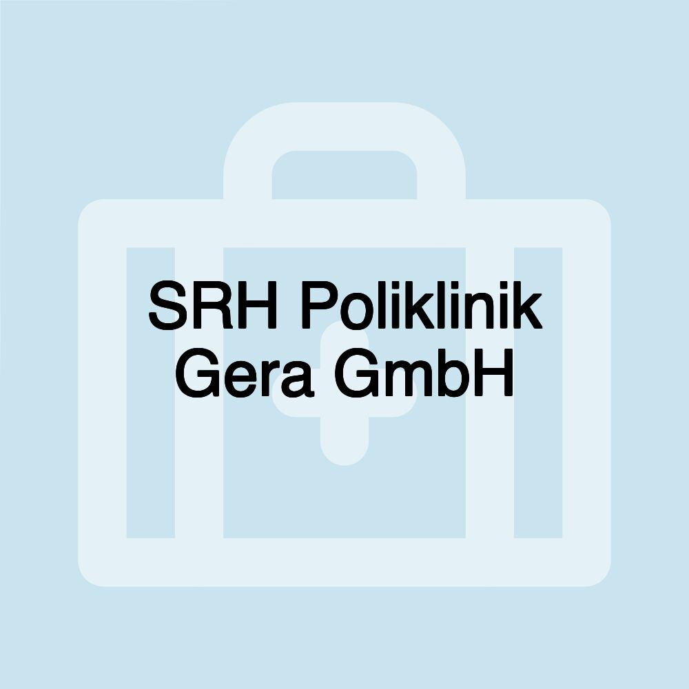 SRH Poliklinik Gera GmbH