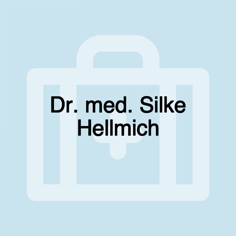 Dr. med. Silke Hellmich