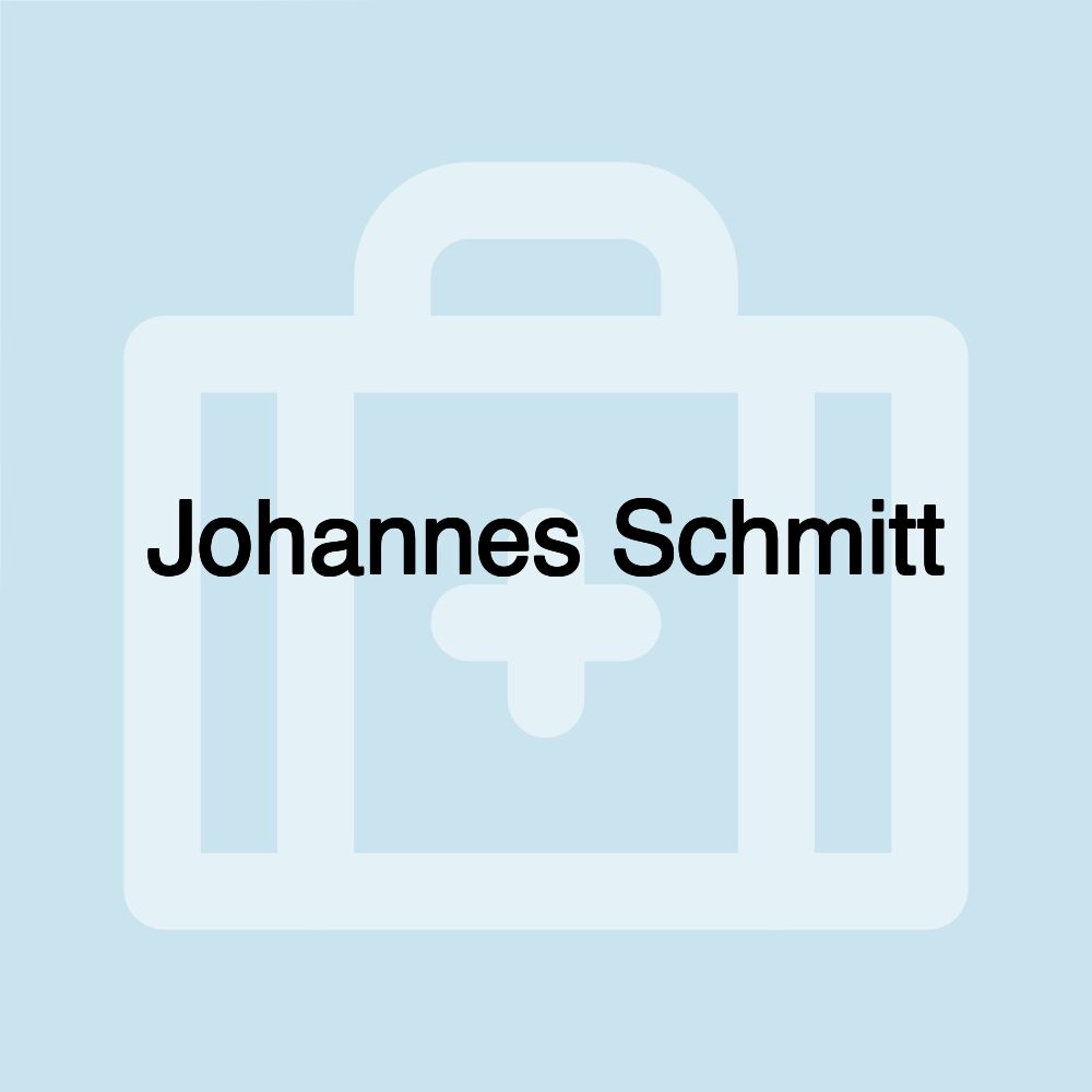 Johannes Schmitt