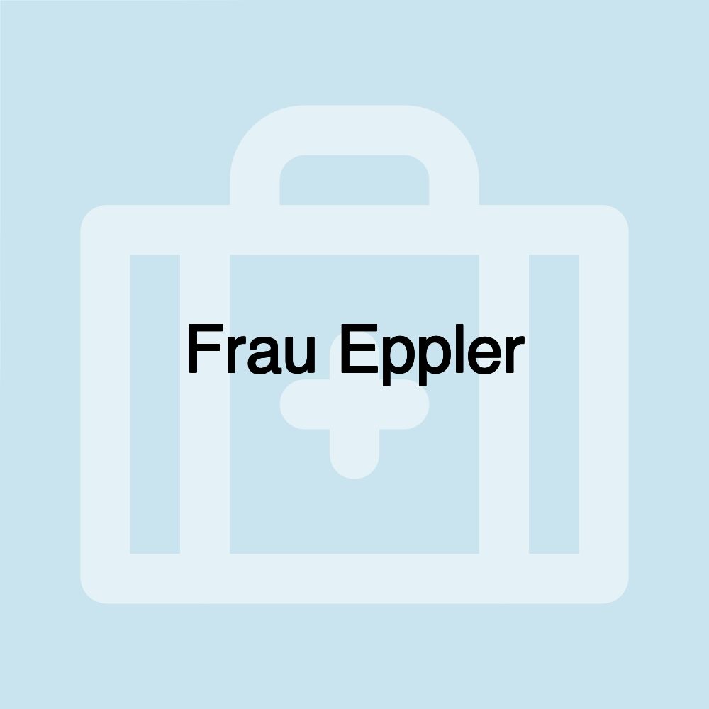 Frau Eppler