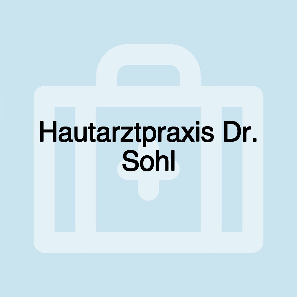 Hautarztpraxis Dr. Sohl