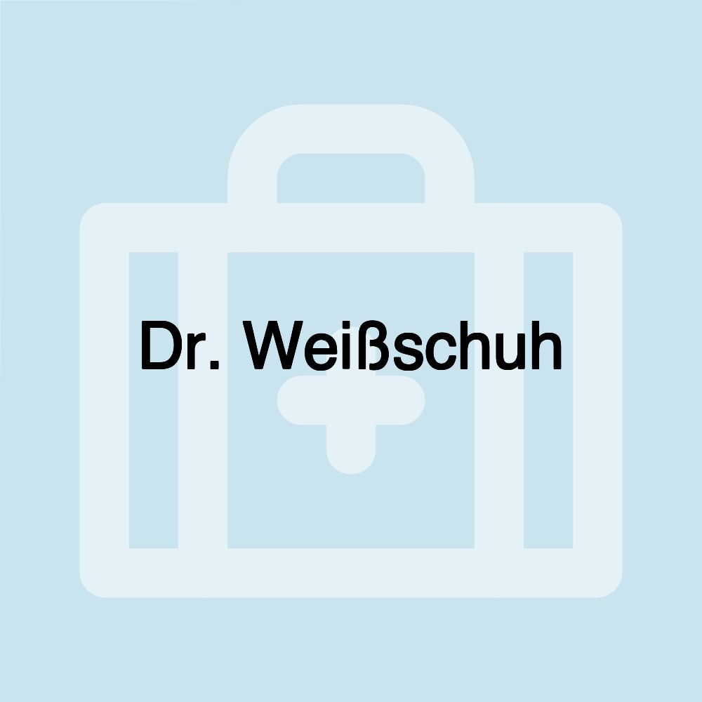 Dr. Weißschuh