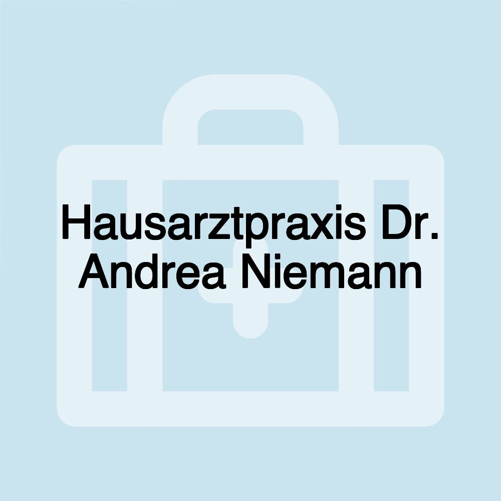 Hausarztpraxis Dr. Andrea Niemann