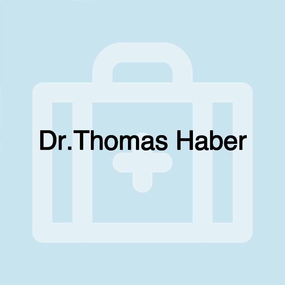 Dr.Thomas Haber