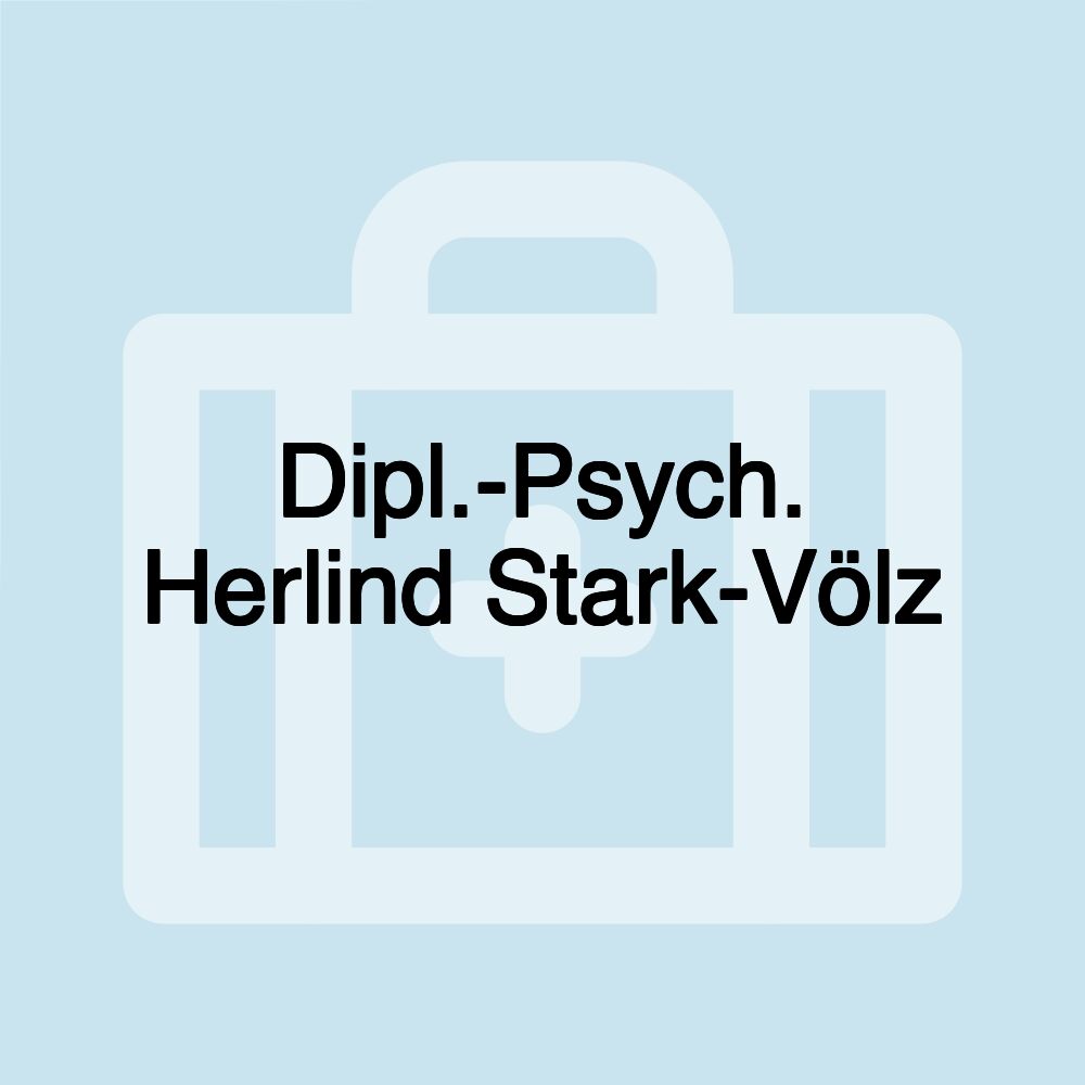 Dipl.-Psych. Herlind Stark-Völz